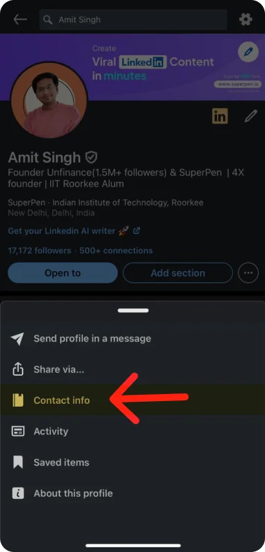 How To Find Your Linkedin Profile Url (And Why It Matters More Than You Think) 4 Contact Info