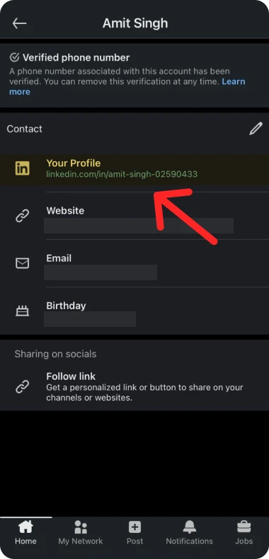 How To Find Your Linkedin Profile Url (And Why It Matters More Than You Think) 5 Linkedin Url On Android
