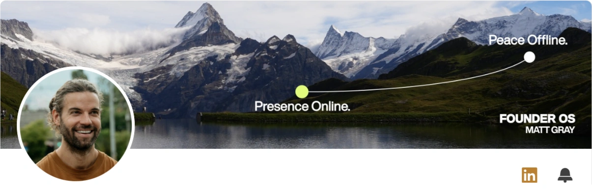 How To Use Linkedin For Founders (Without Looking Desperate Or Salesy) 2 Linkedin For Founders